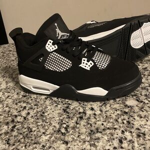 Kids Black and White Sneakers